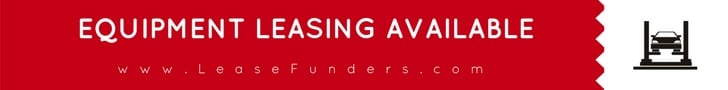 Equipment leasing for auto shops