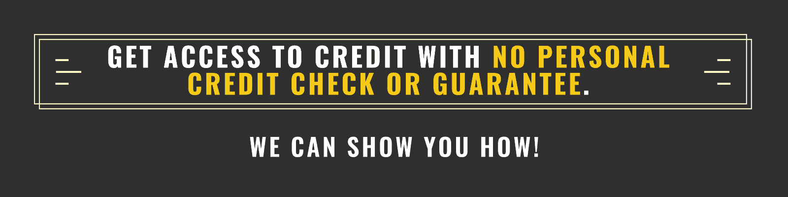build business credit