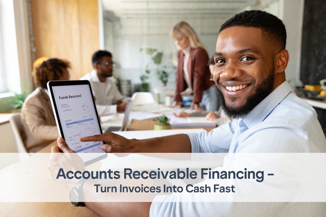 ?Accounts Receivable Financing: A Smart Way to Turn Invoices Into Immediate Cash cover